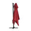 Parasol en porte-à-faux carré Gilda-263826252