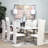 State St. Metal Base Dining Table