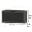 100 Gal/380L Resin Outdoor Storage Deck Box, Lockable, Weatherproof, Gas Struts, Rattan Grain-128895054