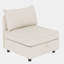 Canapé modulaire modulaire, siège de canapé convertible avec rangement, ensemble de canapé modulaire canapé-lit, combinaisons modulaires flexibles en tissu pour le salon