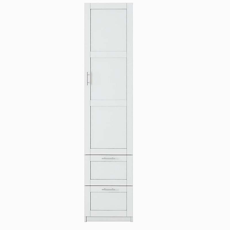 Armoire autoportante avec 1 porte et 2 tiroirs Kitchen Pantry