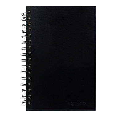 Black Kraft Paper Cover Sketchbook for Artist, Black Paper Notebook for  Pencils and Markers Drawing, A5