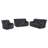 LIAM BLACK GLIDER RECLINER