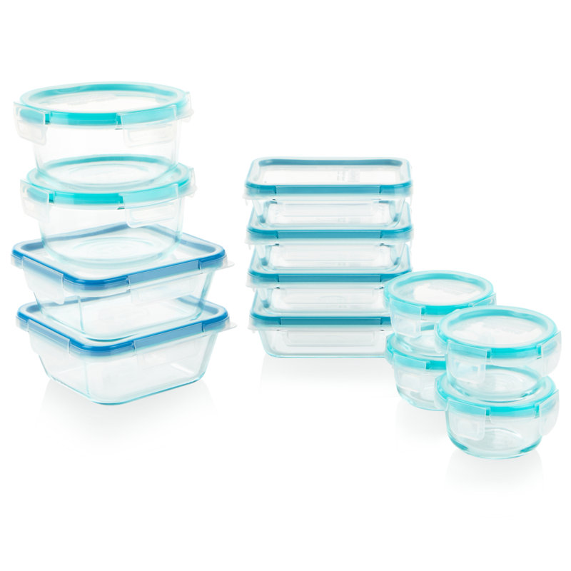 Snapware® Glass Food Storage - Set of 12 Containers
