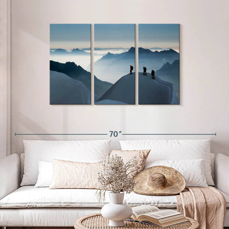 Grimpeurs Alvord Mont Blanc, H 28 po x l 45 po