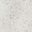Carreau de mosaïque en marbre poli rond blanc poli 11,53 po x 12,4 po (0,97 pieds carrés / feuille)