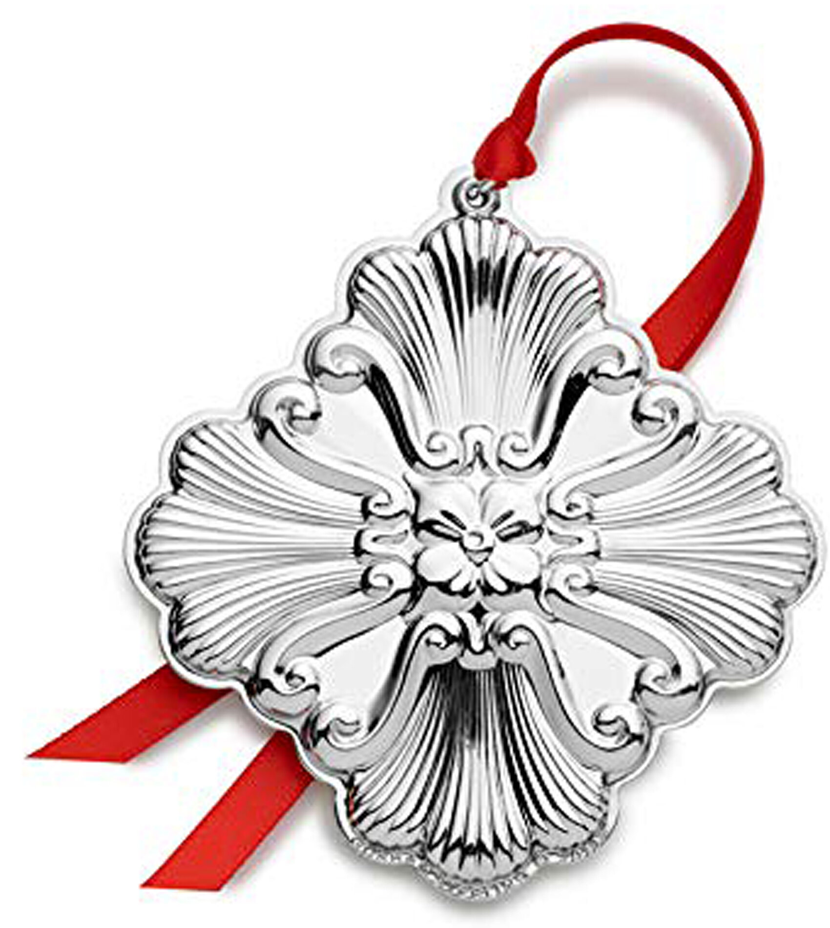 Gorham 2019 Sterling Cross Holiday Shaped Ornament | Wayfair