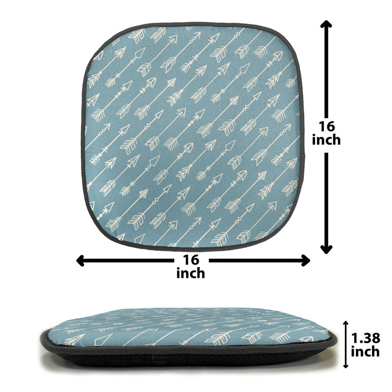 Outdoor 1.38'' Dining Chair Seat Cushion
