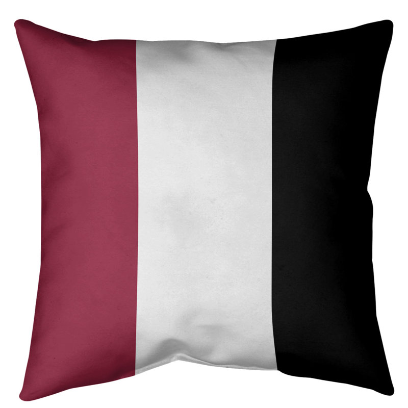 Housse de coussin en football arizona, 18 po x 18 po, Principal, Polyester sergé