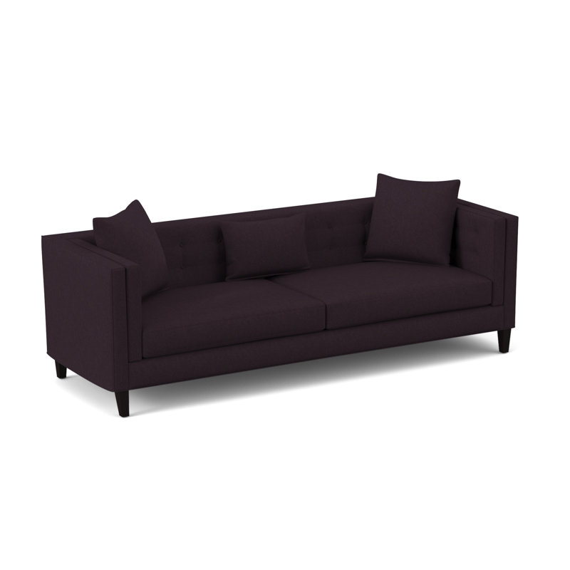Banelly 88 po, Velours performance Bella Aubergine