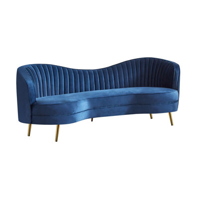 84'' Velvet Sofa