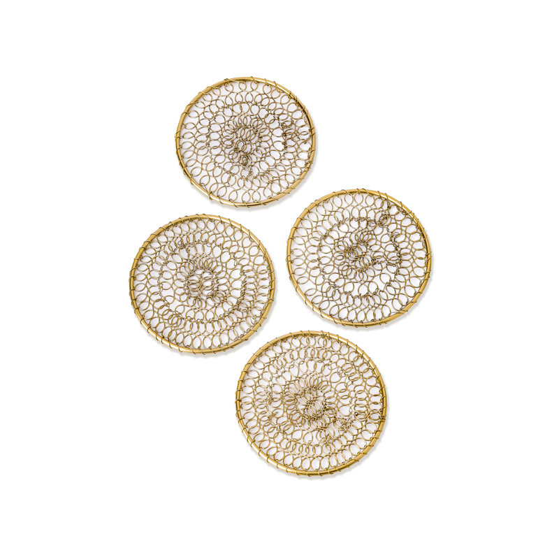 Ensemble de 4 sous-verres Eternity Infinite Loop
