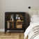  Sideboard Buffet With Glass Doors