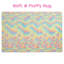 Janelle Solid Colour Rainbow Modern Area Rug -1240052790