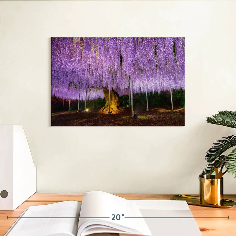 Harnek Wisteria mauve élégant, H 8 po x l 12 po