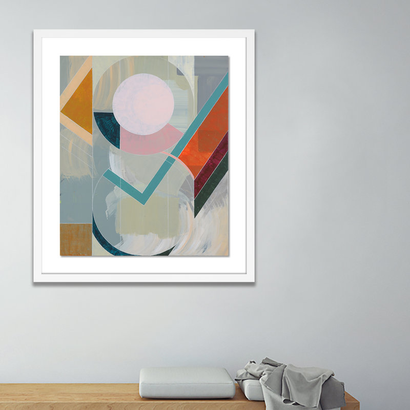 DJ 1 Print by Kimmy Quillin, 24" H x 21" W x 1.5" D, White