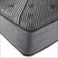 Matelas 14 po. Matelas matelassé blanc neige moelleux avec housse de glace rafraîchissante | Mousse et ressort | Noir-717074940
