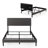 Upholstered Metal Standard Bed-69585330