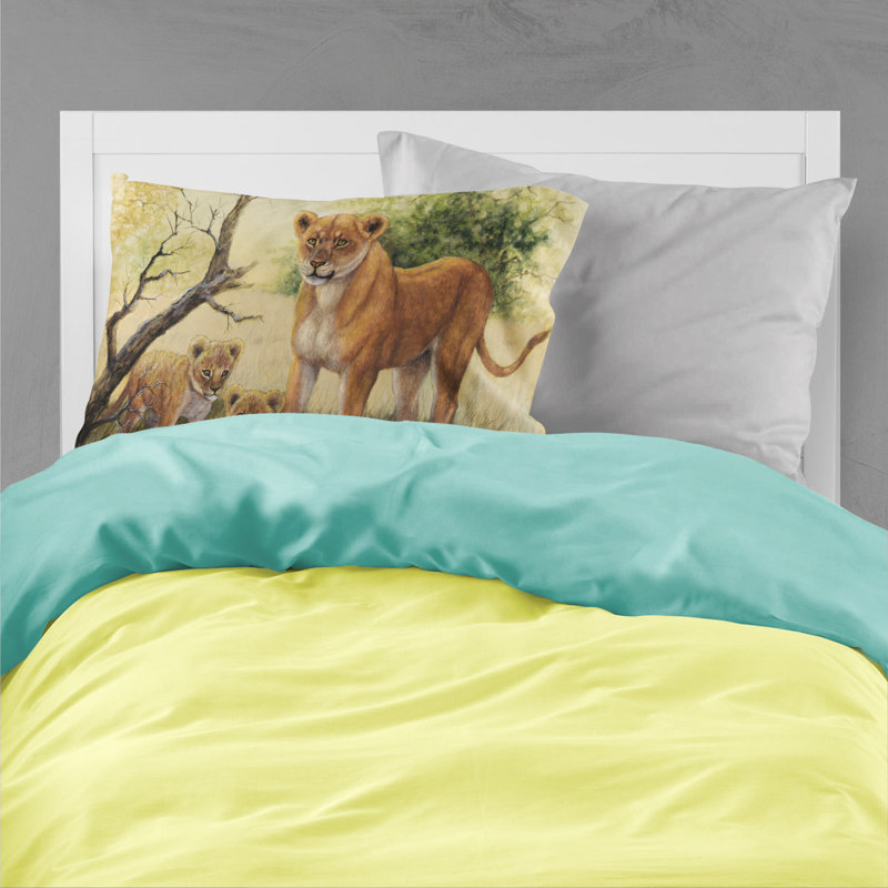Taie d’oreiller oursons lion