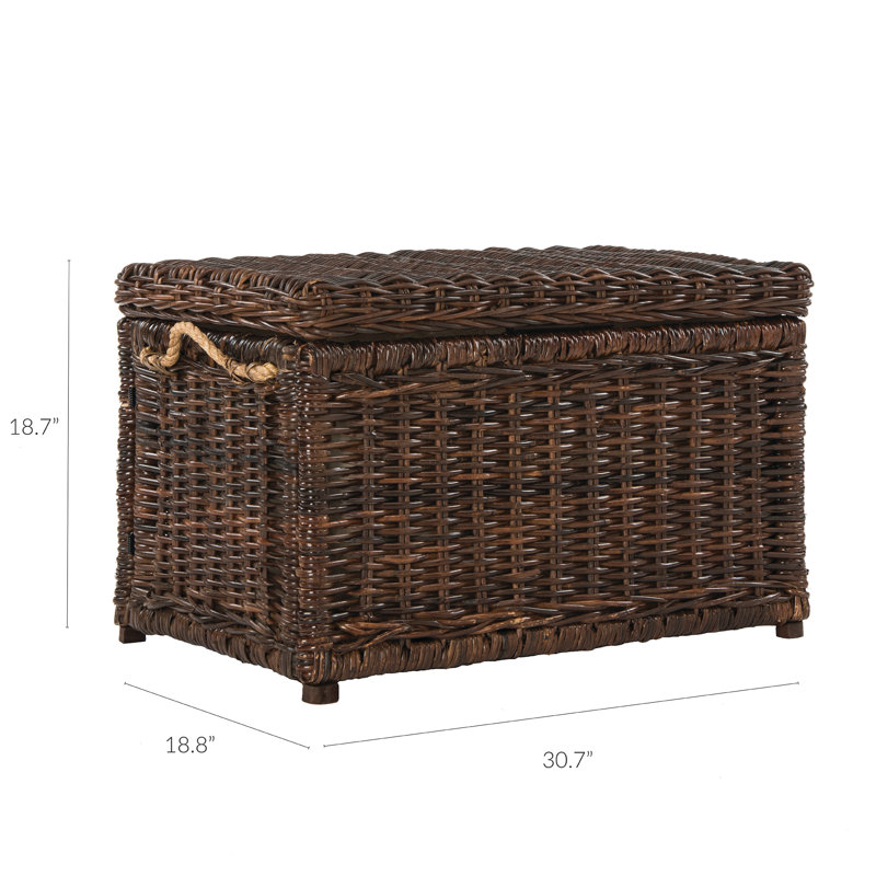 Wicker Trunk, Brown