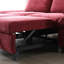 Canapé-lit, canapé-lit convertible coulissant 3 en 1, canapé futon doux avec dossier réglable, canapé en chenille pour le salon / bureau / appartement-451614986