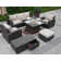 6 - Person Patio Conversation Sets with Cushions