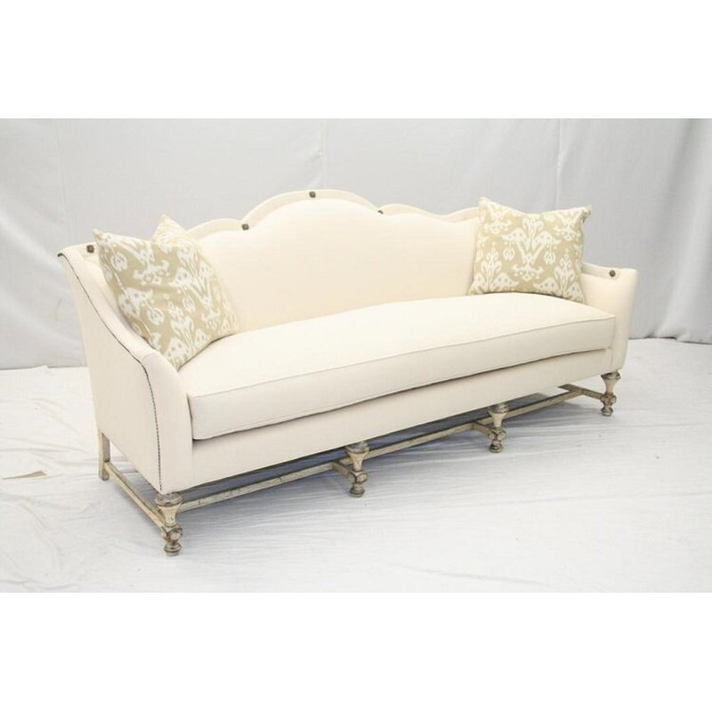 Leather Sofa, Hair Hide Zebra in the Wild, Natural, Pewter