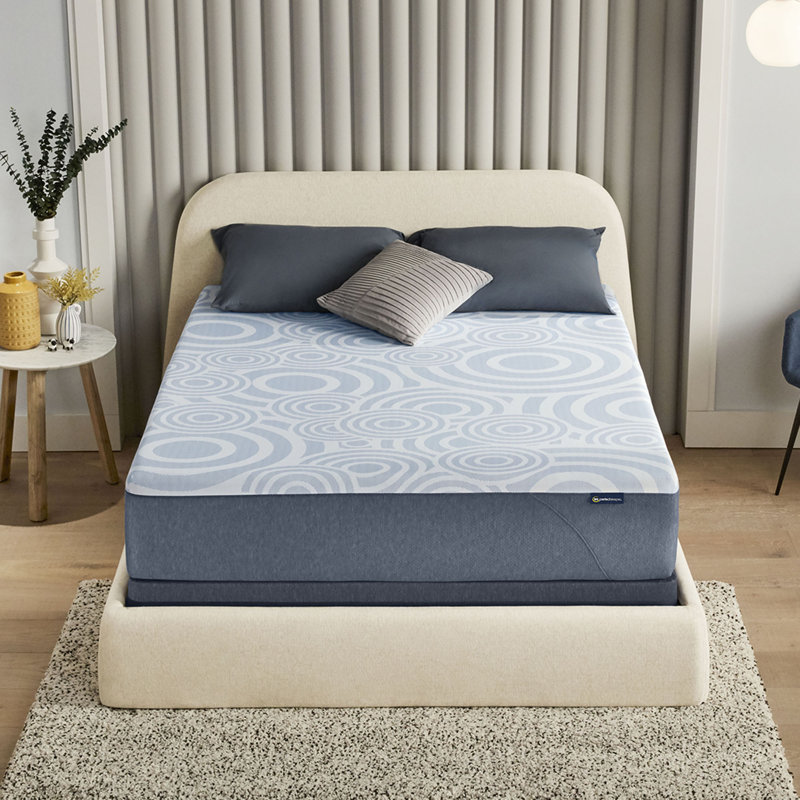 Serta 12" King Gel Memory Foam Medium Mattress