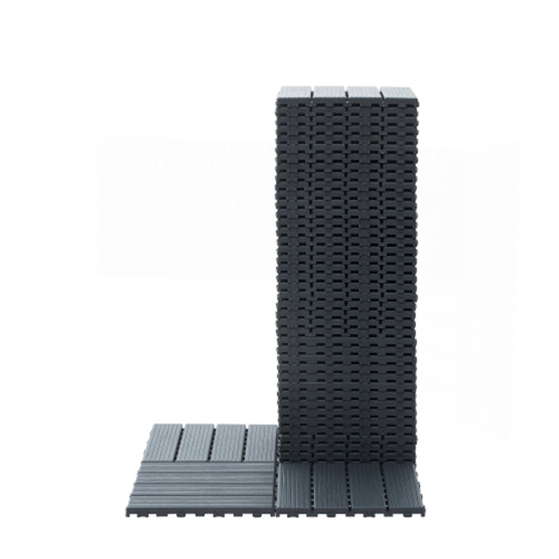 Carreaux de terrasse en plastique emboîtables