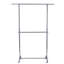 166 cm Adjustable Rolling Clothes Rack-254320205