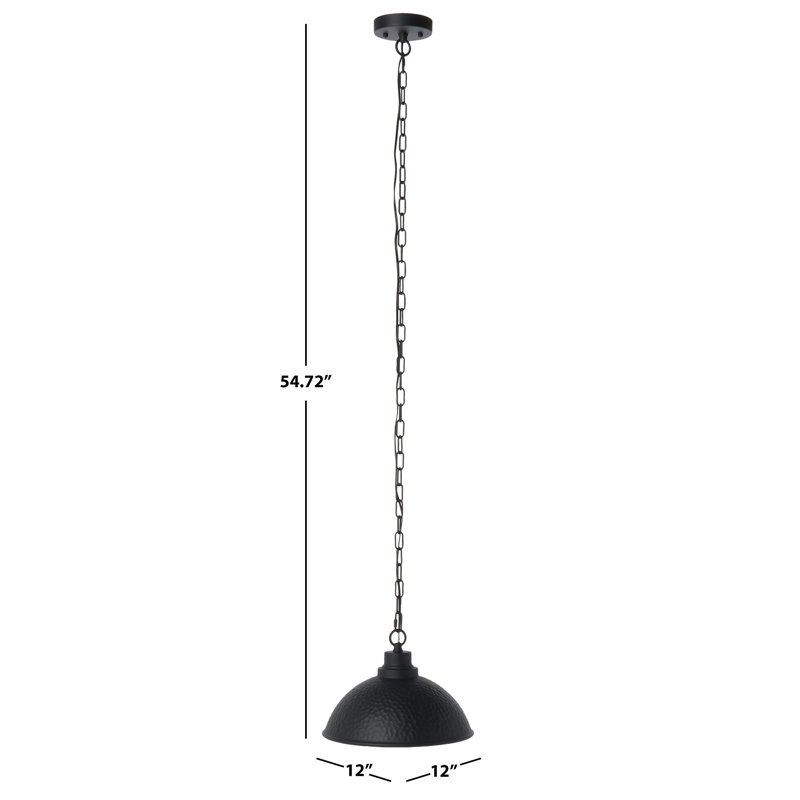 Lexi-Lea 1 - Light Black Single Pendant