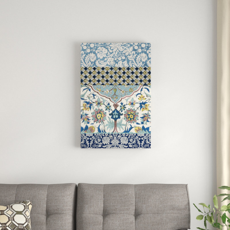 'Bohemian Tapestry IV' - Painting Print, Wrapped Canvas, 76cm H x 51cm W