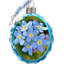 Keepsake 2'' Handmade Glass Holiday Shaped Ornament
