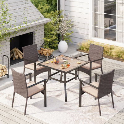 4 - Person Patio Dining Set with