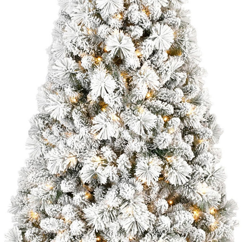 Sapin de Noël enneigé 7 pi