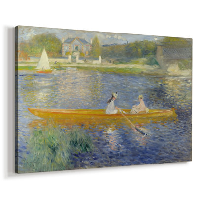 The Skiff (La Yole)-Pierre-Auguste Renoir-Gallery Wrapped Canvas-1875