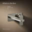 Parallel Wall-Mount Single-Handle Bathroom Sink Faucet-536079987