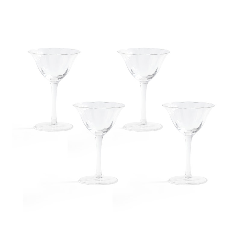 Verres Eckstein Coupe, ensemble de 4