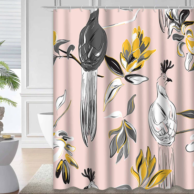 Rideau de douche Tender Pastel, L 72 po x l 84 po