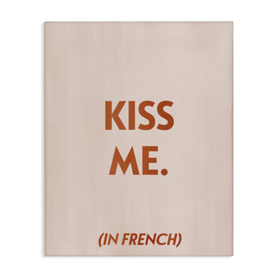 «Kiss Me In French» par Grace Popp