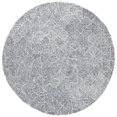 Geometric Hand Woven Area Rug