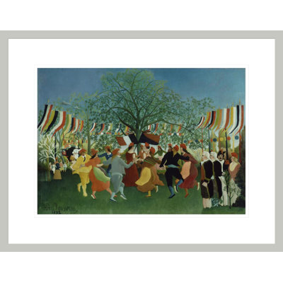 «A Centennial of Independence» par Henri Rousseau, impression giclée sur cadre