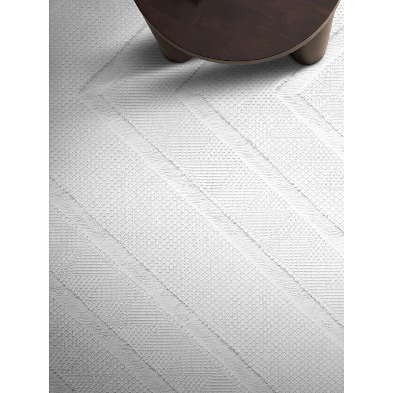 Roana Rectangle Geometric Indoor / Outdoor Area Rug, Rectangle 5'3" x 7'6"