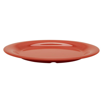 Assiette plate de qualité commerciale GET, 10,5 po (ensemble de 12)