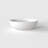 67 Inch Freestanding Solid Surface Soaking Bathtub
