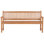 Quinlan Teak Garden Bench