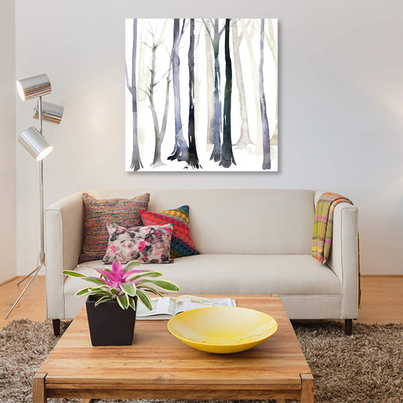 Grace Popp - Wrapped Canvas Print, 93.98 cm H x 93.98 cm W, White Floater Framed