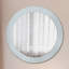 Huldar Glass Flat Wall Mirror