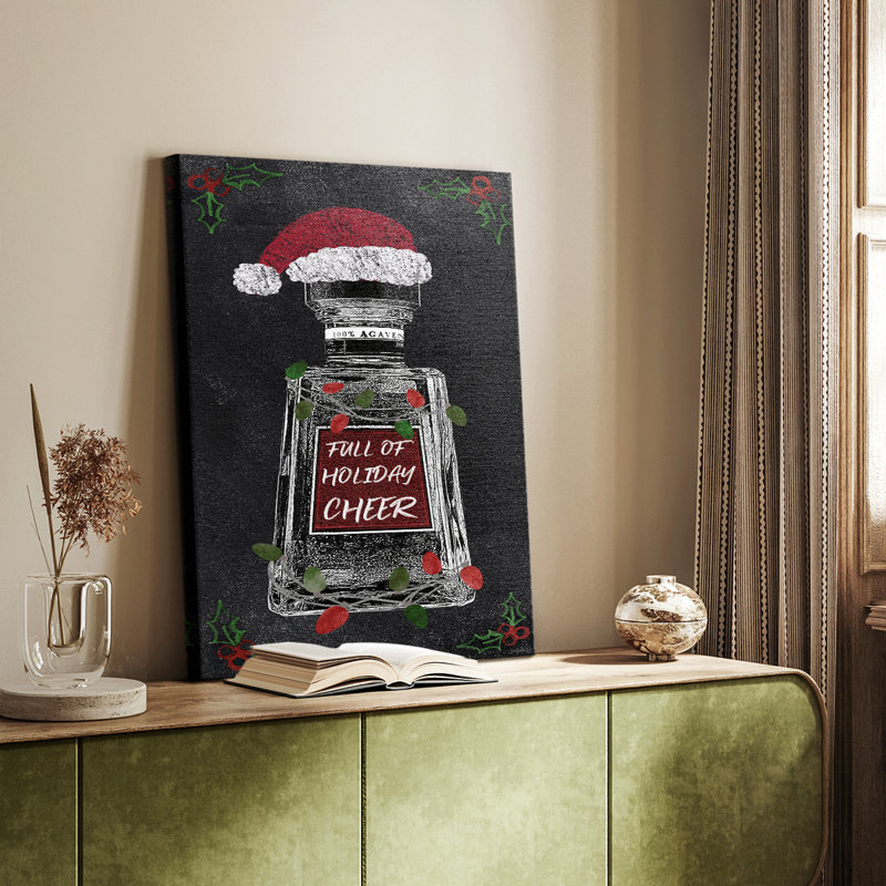 Holiday Spirits I -Gallery Wraraped Cavas, H 36 po x l 24 po