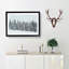 Points Of The Trees - Single Picture Frame Painting on MDF-56758572-56758574